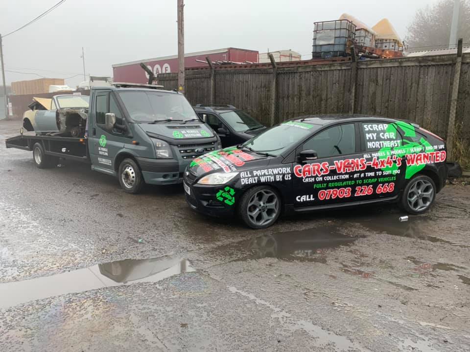 scrap my car Hartlepool